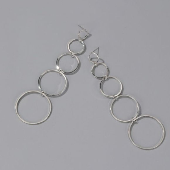 Dangle Hoops - Picture 2 of 8